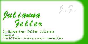 julianna feller business card